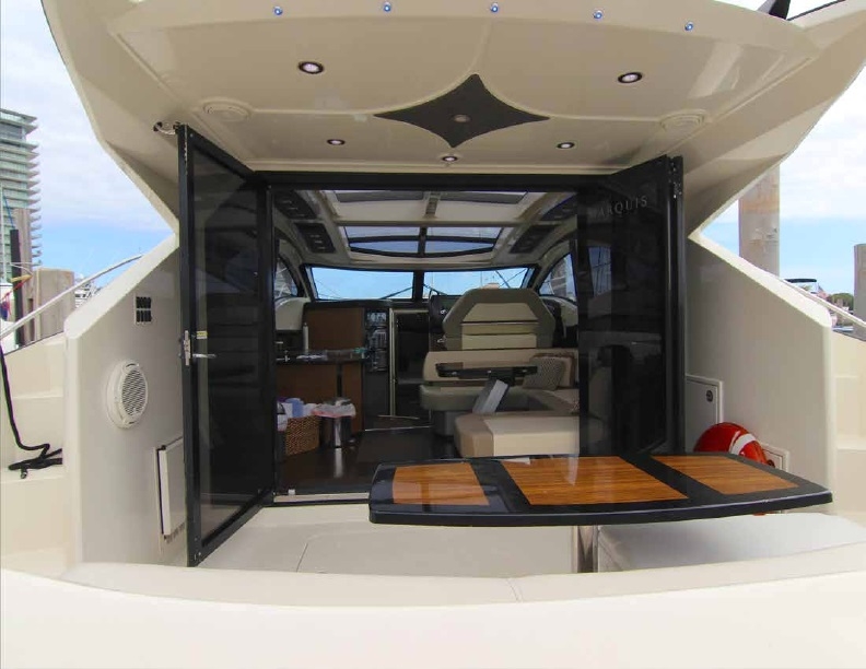 Charter Yacht Marquis 40 SC - 2 Cabins - Miami Day Boat Rental - Miami - South Beach - Biscayne Bay