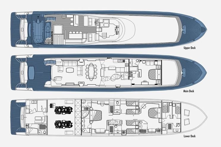 Charter Yacht MERVE - Incetrans 110 - 5 Cabins - Bodrum - Marmaris - Gocek