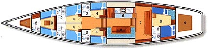 Charter Yacht Ketch 85 - 4 Cabins - Myanmar and Phuket,Thailand