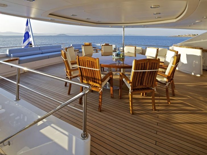 MIA RAMA Golden Yachts 176 Upper Dining MIA RAMA Golden Yachts 176 Upper Dining