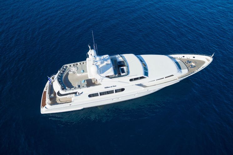 Charter Yacht MILOS AT SEA - Codecasa 35m - 4 Cabins - Mykonos - Lefkas - Santorini - Athens