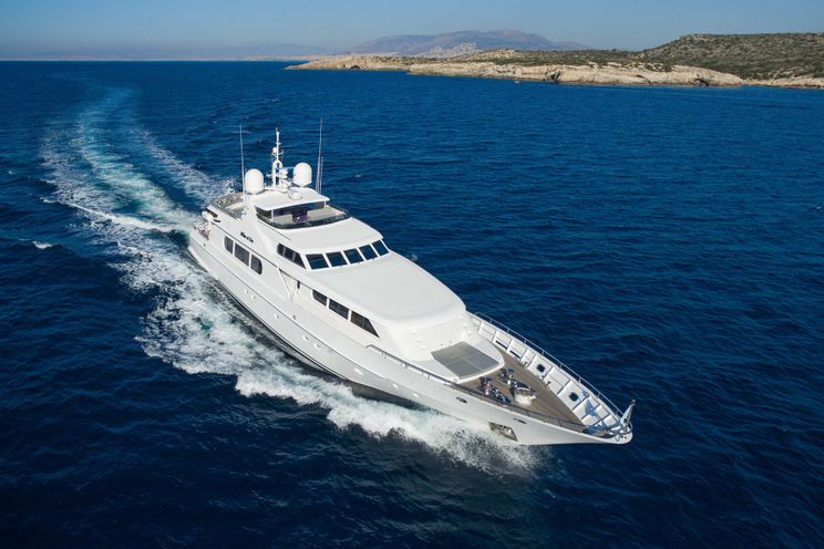 Charter Yacht MILOS AT SEA - Codecasa 35m - 4 Cabins - Mykonos - Lefkas - Santorini - Athens