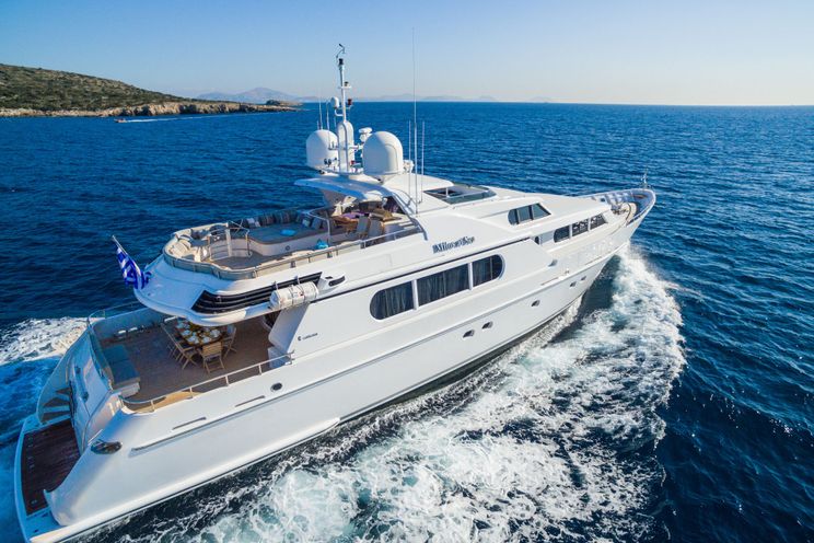 Charter Yacht MILOS AT SEA - Codecasa 35m - 4 Cabins - Mykonos - Lefkas - Santorini - Athens