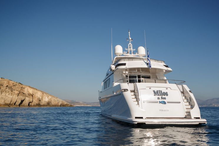 Charter Yacht MILOS AT SEA - Codecasa 35m - 4 Cabins - Mykonos - Lefkas - Santorini - Athens