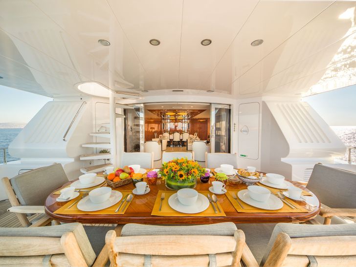 MILOS AT SEA Codecasa 35m Aft MILOS AT SEA Codecasa 35m Aft