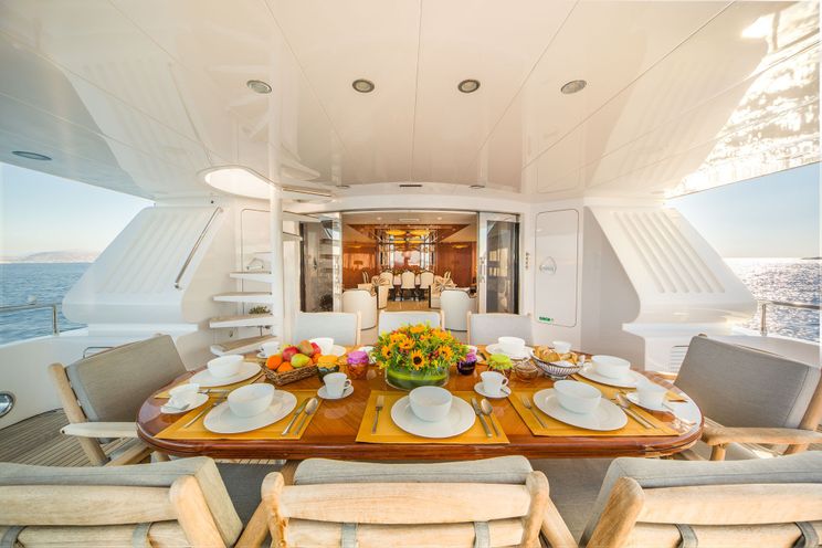 Charter Yacht MILOS AT SEA - Codecasa 35m - 4 Cabins - Mykonos - Lefkas - Santorini - Athens