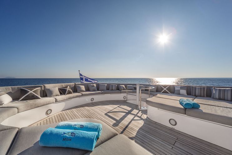 Charter Yacht MILOS AT SEA - Codecasa 35m - 4 Cabins - Mykonos - Lefkas - Santorini - Athens