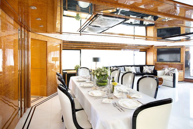 Charter Yacht MILOS AT SEA - Codecasa 35m - 4 Cabins - Mykonos - Lefkas - Santorini - Athens