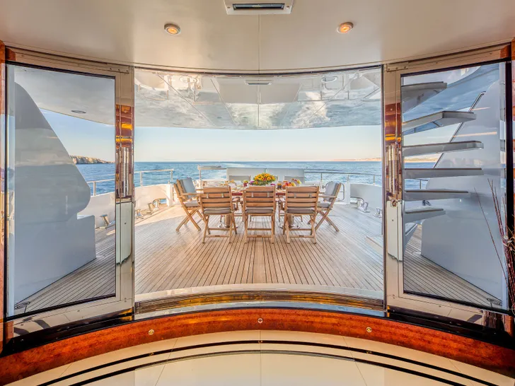 MILOS AT SEA Codecasa 35m Aft MILOS AT SEA Codecasa 35m Aft