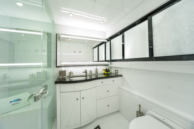 Charter Yacht MILOS AT SEA - Codecasa 35m - 4 Cabins - Mykonos - Lefkas - Santorini - Athens