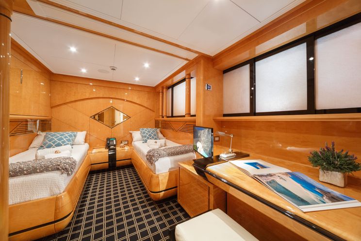 Charter Yacht MILOS AT SEA - Codecasa 35m - 4 Cabins - Mykonos - Lefkas - Santorini - Athens