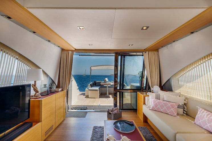 Charter Yacht MINE - Aicon 62 SL - 3 Cabins - Porto Cervo - Portisco - La Maddalena - Sardinia - Italy