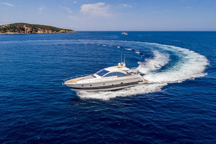 Charter Yacht MINE - Aicon 62 SL - 3 Cabins - Porto Cervo - Portisco - La Maddalena - Sardinia - Italy