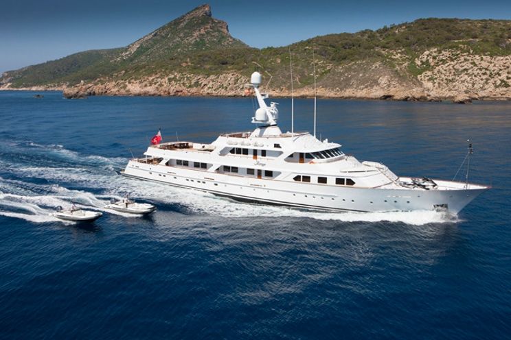 Charter Yacht MIRAGE - Feadship 53m - 7 Cabins - Cannes - Monaco - Naples - Caribbean - Bahamas