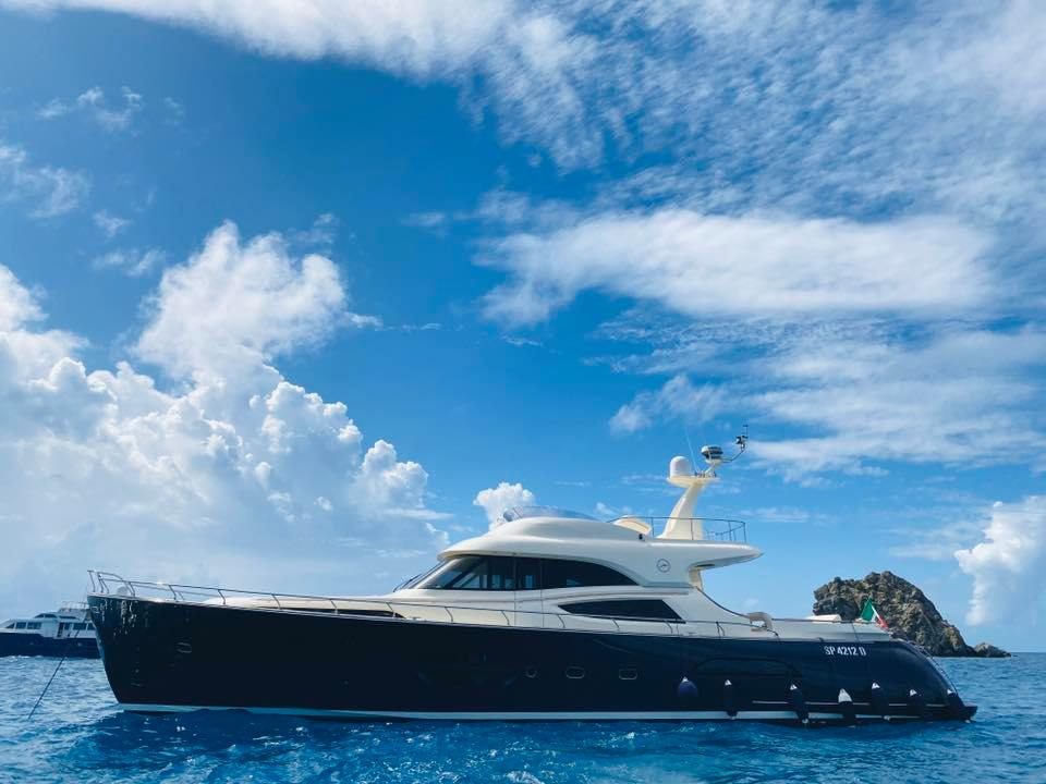 Crewed Motor Yacht Mochi Craft 74- Day Charter - St Barths