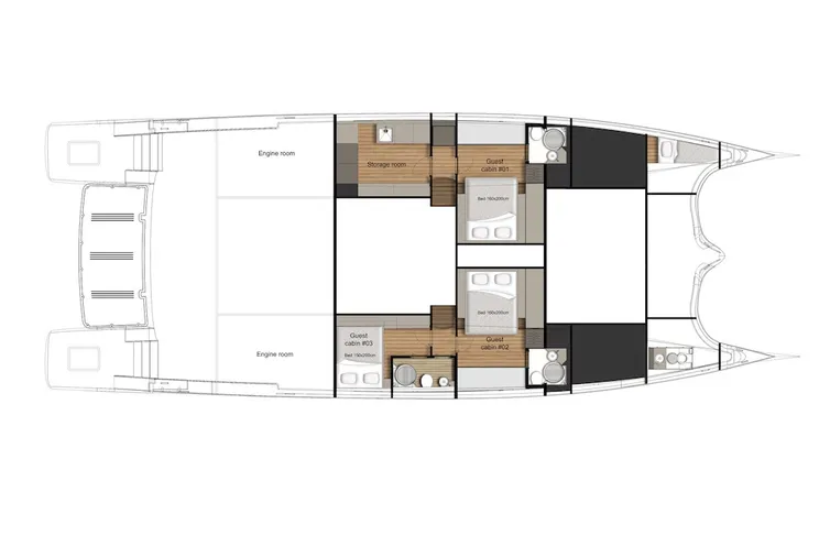 Charter Yacht MOONDANCE - Sunreef 70 - 3 Cabins - Auckland - New Zealand