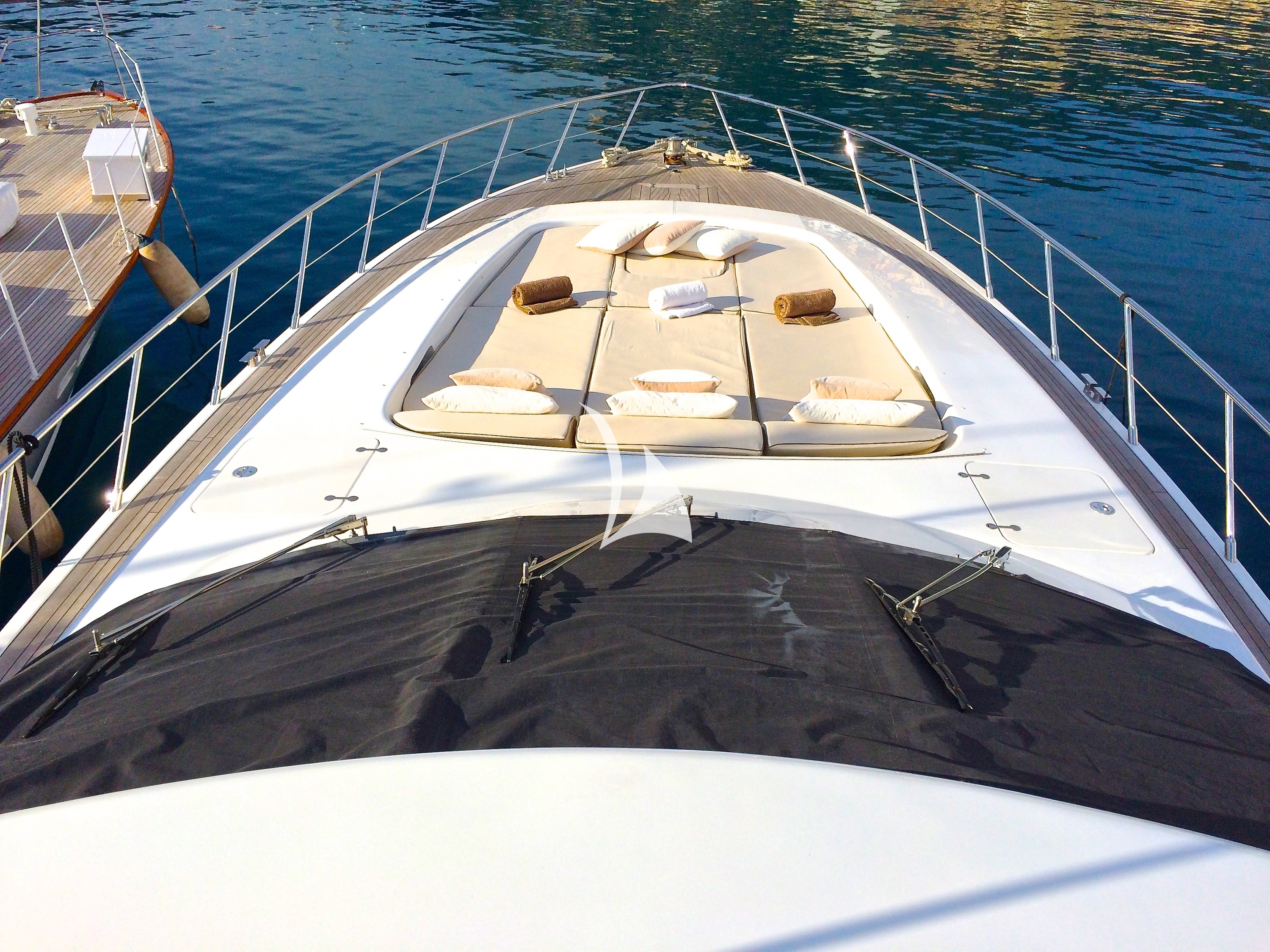 Charter Yacht MR M - Mangusta 80 - 3 cabins - French Riviera - Cannes - St Tropez - Monaco