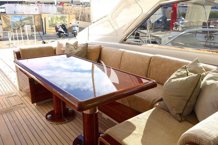 Charter Yacht MR M - Mangusta 80 - 3 cabins - French Riviera - Cannes - St Tropez - Monaco