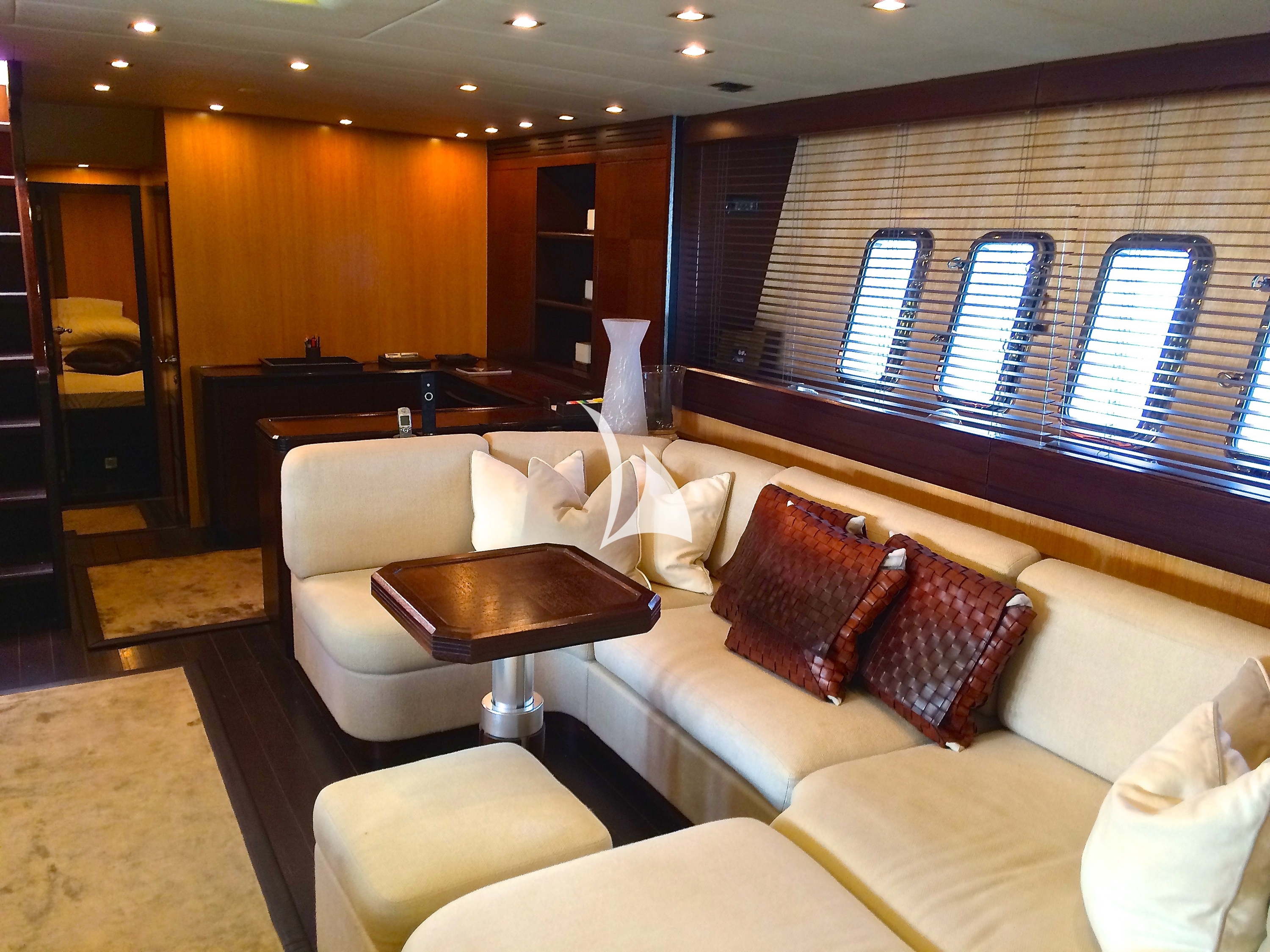 Charter Yacht MR M - Mangusta 80 - 3 cabins - French Riviera - Cannes - St Tropez - Monaco
