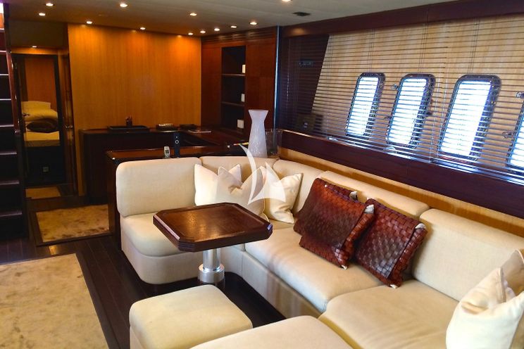 Charter Yacht MR M - Mangusta 80 - 3 cabins - French Riviera - Cannes - St Tropez - Monaco