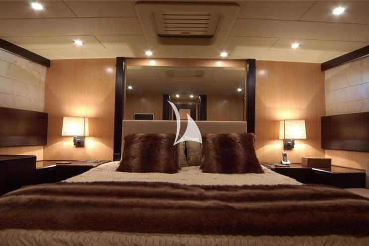 Charter Yacht MR M - Mangusta 80 - 3 cabins - French Riviera - Cannes - St Tropez - Monaco