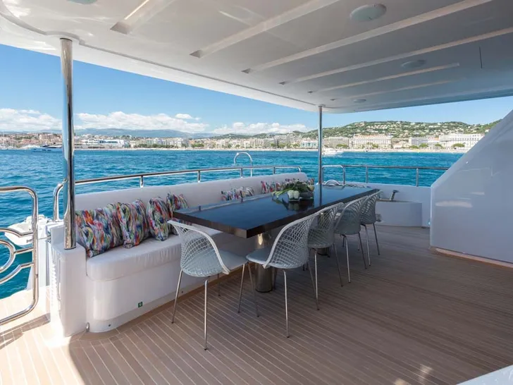 Main aft deck Main aft deck