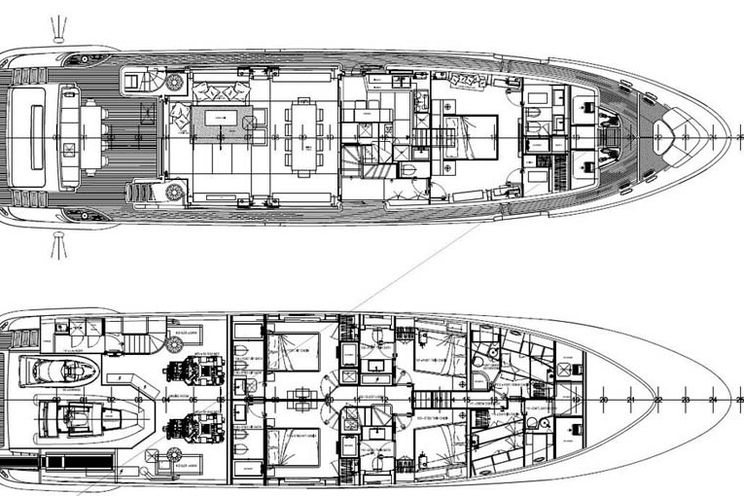 Charter Yacht GALA I - Benetti Delfino 93 - 5 Cabins - Athens - Mykonos - Paros - Greece