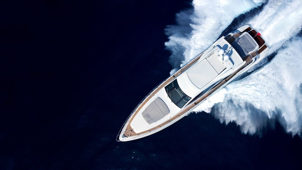 NAMI Azimut 86 Luxury Motoryacht Eagle Eye View
