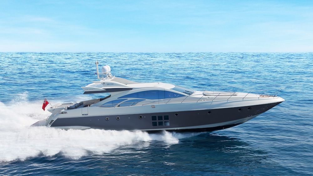NAMI Azimut 86 Luxury Motoryacht Running