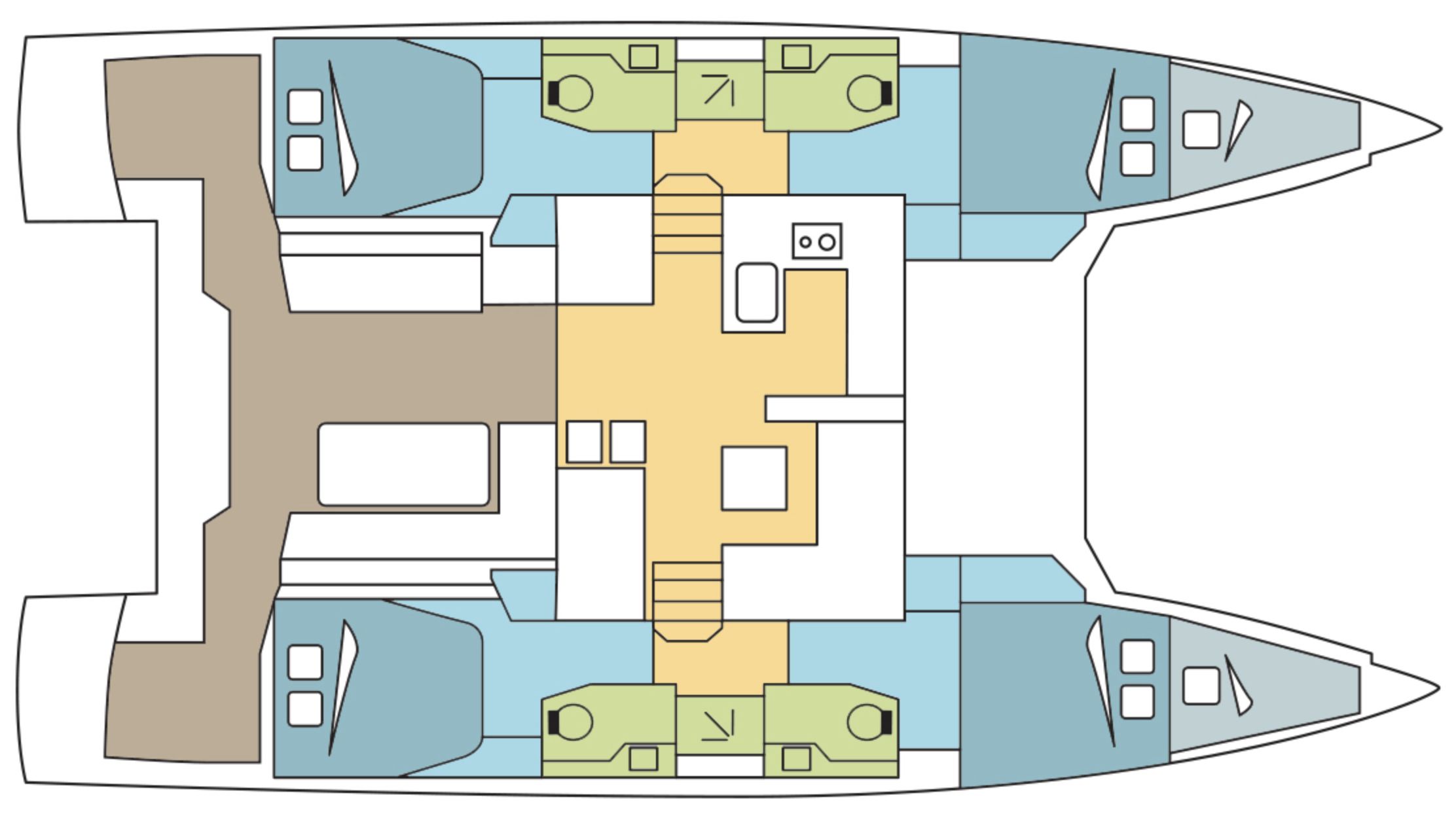 Nautitech 46 Open Layout