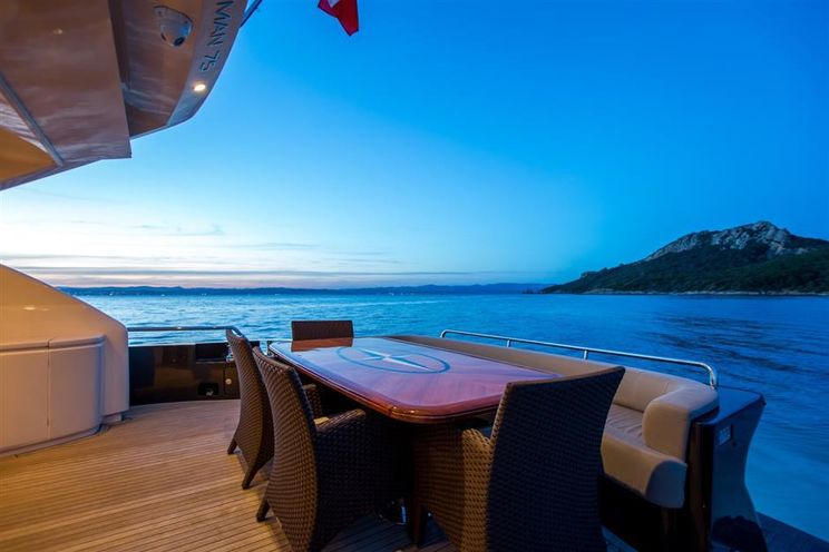 Charter Yacht NEA MONI - Cayman 75 Hardtop - Porto Cervo - Olbia - Sardinia - Portisco