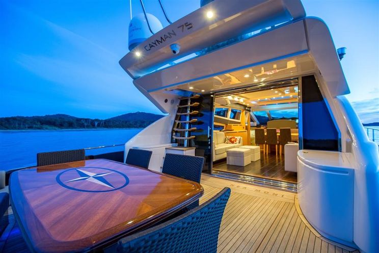 Charter Yacht NEA MONI - Cayman 75 Hardtop - Porto Cervo - Olbia - Sardinia - Portisco