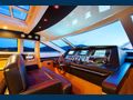 NEA MONI Cayman 75 Luxury Yacht Wheel House