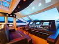 NEA MONI Cayman 75 Luxury Yacht Wheel House NEA MONI Cayman 75 Luxury Yacht Wheel House