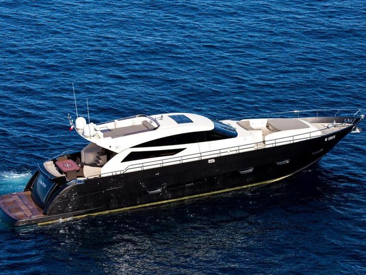 NEA MONI Cayman 75 Luxury Yacht Running