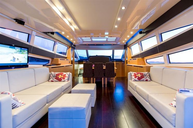 Charter Yacht NEA MONI - Cayman 75 Hardtop - Porto Cervo - Olbia - Sardinia - Portisco