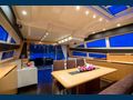 NEA MONI Cayman 75 Luxury Yacht Saloon