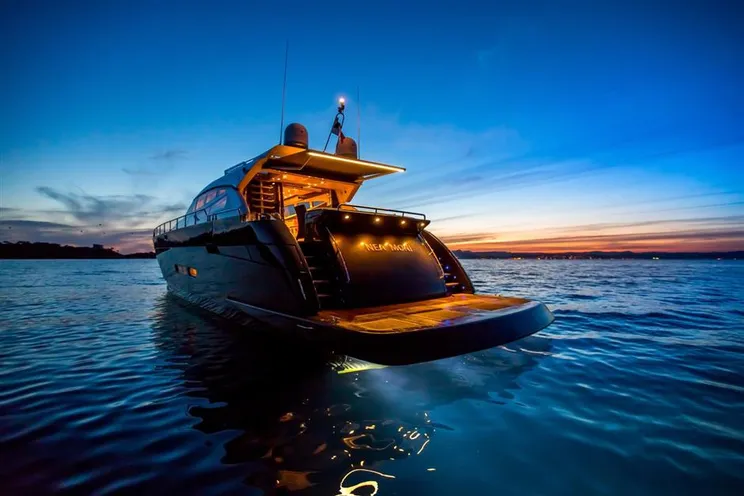 Charter Yacht NEA MONI - Cayman 75 Hardtop - Porto Cervo - Olbia - Sardinia - Portisco