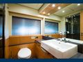 NEA MONI Cayman 75 Luxury Yacht Bathroom