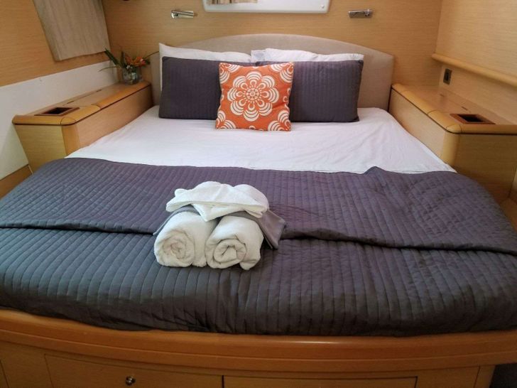 NERA Crewed Catamaran Belize Master Cabin