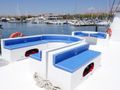 NINAH II Cannes Event Charter Catamaran Seating
