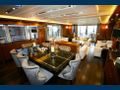 LADY VOLANTIS - Sunseeker 115 Sports Yacht,indoor dining