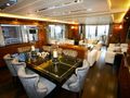 LADY VOLANTIS - Sunseeker 115 Sports Yacht,indoor dining