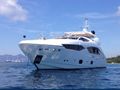 LADY VOLANTIS - Sunseeker 115 Sports Yacht,bow view