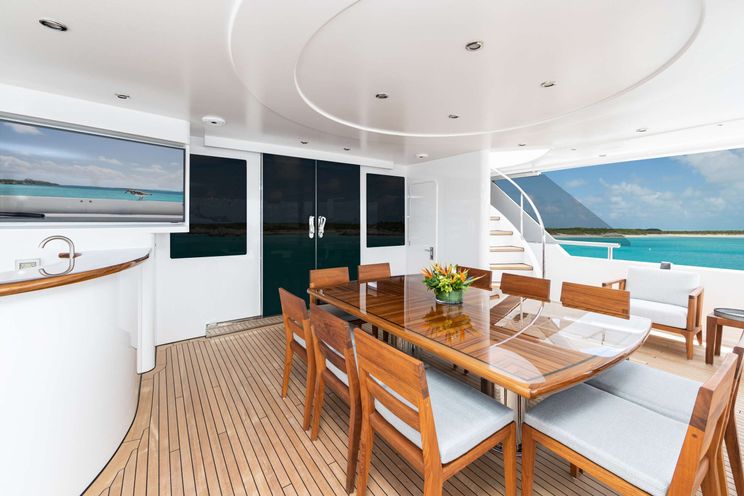 Charter Yacht NO BAD IDEAS - Westport 130 - 5 Cabins - Nassau - Staniel Cay