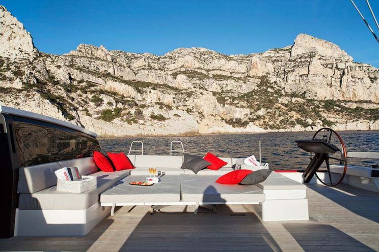 Charter Yacht NOMAD IV - 30m Maxi Dolphin - 5 Cabins - Cannes - St Tropez - St Barths - Antigua - Cuba