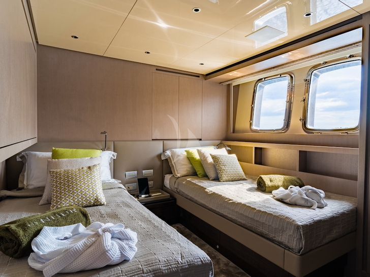 NOOR Sanlorenzo 102 - twin cabin NOOR Sanlorenzo 102 - twin cabin