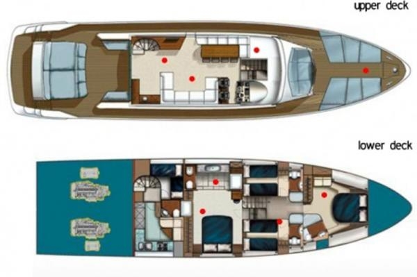 Charter Yacht Numarine 78 - 4 Cabins - Rio de Janeiro