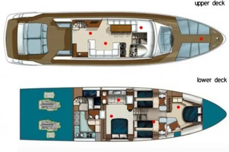 Charter Yacht Numarine 78 - 4 Cabins - Rio de Janeiro