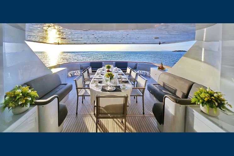 Charter Yacht OBSESION - Baglietto 120 - 5 Cabins - Athens - Rhodes - Santorini - Mykonos - Lefkas